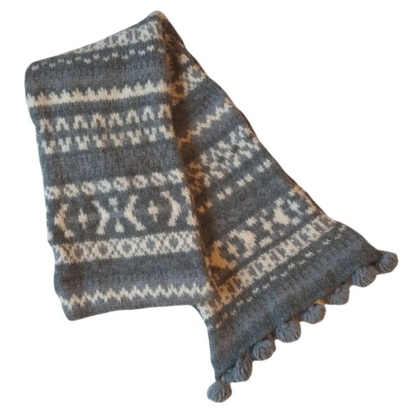 Banana Republic Alpaca Wool Pom Scarf - Picture 11 of 11